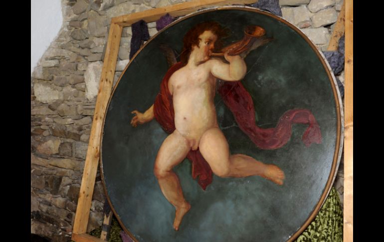 Renz ha anunciado que la obra será restaurada y subastada el próximo otoño. ESPECIAL  /