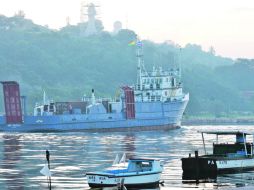 Mientras el barco estuvo presente no hubo consignas antiimperialistas, las cuales son comunes en las calles de Cuba.  /