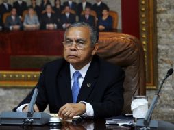 Ovidio Bonilla asumió el lunes la presidencia de la Corte Suprema de Justicia apoyado en el Congreso por una alianza de izquierda. AFP  /