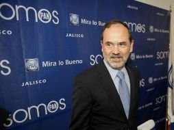 Gustavo Madero, presidente del PAN, aseguró que apoyará a su partido con las medidas que sean necesarias.  /