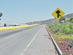 Imagen tomada en marzo pasado de las obras del tramo cuatro del Periférico, que actualmente presenta un avance de 97 por ciento.  /