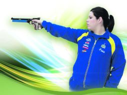 La tiradora tapatía buscará estar en el podio en la máxima justa deportiva a nivel mundial.  /