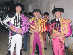 A lucir. El diestro español (der.) está confiado en que dejará un grato sabor de boca. ESPECIAL  /