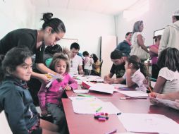 Compartir. Lo que se aprende en cada disciplina se hace extensivo a la comunidad.  /