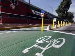 Ayuntamiento invirtió tres millones 623 mil 250 pesos en ciclovía Washington, a pesar de que éste no era tan urgente como otras.  /