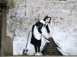 La creatividad crítica y contestataria de Bansky podría sazonar el ambiente olímpico. ESPECIAL  /