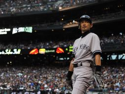 Ichiro Suzuki tuvo una buena presentación con su nuevo equipo, los Yankees de Nueva York. EFE  /