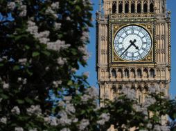 El reloj emblemático de Londres sonará alrededor de las ocho de la mañana. AFP  /