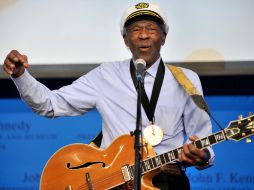 Chuck berry es una figura emblemática del Rock and Roll. AP  /