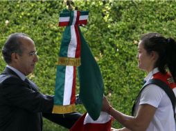 La taekwondoín Maria Espinoza será la abanderada de la delegación mexicana. ARCHIVO  /