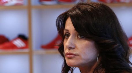 Nadia Comaneci participó en algunos actos publicitarios y colaborará con medios de comunicación durante la justa. EFE  /