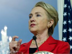 Aún se desconoce si Hillary Clinton aprovechará su viaje para ver también al expresidente sudafricano, Nelson Mandela. EFE  /