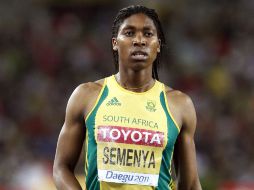 La corredora de 800 metros encuentra apoyo moral en el ejemplo del político sudafricano Nelson Mandela. ARCHIVO  /