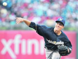 Se despide. El traspaso de Zack Greinke fue anunciado anoche. AFP  /