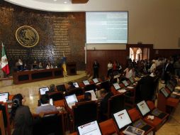 La distribución de los recursos en el Estado es revisada, modificada y aprobada por el Congreso local. ARCHIVO  /