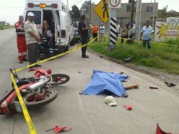 Al lugar llegó el Semefo, quien se hizo cargo del cuerpo para trasladarlo a la morgue.  /