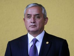 El presidente guatemalteco Otto Pérez Molina. ARCHIVO  /