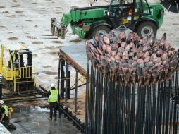 Se moverá el pebetero, ubicado en el Estadio Olímpico, a una curva donde estará hasta que finalicen los JO. AFP  /