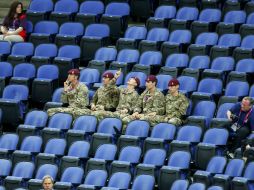 Se registraron malas entradas en algunos escenarios, como el North Greenwich Arena. REUTERS  /