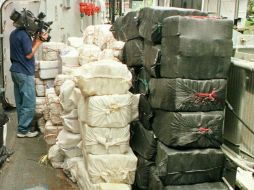 Según datos de la Agencia Estadounidense Antidrogas, ha caído un 43% la cifra de incautaciones de cocaína en EU. ARCHIVO  /