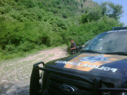 Hasta el lugar acudieron elementos de la Policía de Zapopan.  /