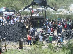 La muerte de los siete mineros la semana pasada permitió descubrir el posible delito en la mina de Coahuila. ARCHIVO  /