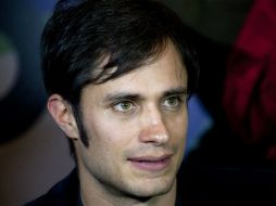 El actor mexicano visitó Santiago para asistir la víspera al preestreno de la película ''No''. AFP  /