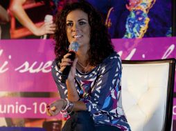 La intérprete de ''Dejémoslo así'' ya prepara su próximo álbum. AP  /