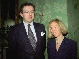 Hans Kristian Rausing y su esposa, la fallecida, Eva Rausing. AP  /