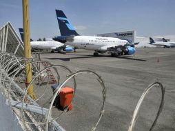 Mexicana le debe a Banco Nacional de Comercio Exterior (Bancomext) 783 millones 994 mil 995.5 pesos. ARCHIVO  /