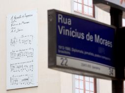 Como gesto de admiración, en Río de Janeiro existe una calle con el nombre del autor. EFE  /