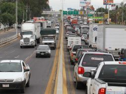 La obra permitirá dividir el tránsito hacia Prolongación Vallarta o Carretera a Nogales y los que darán vuelta en Periférico. ARCHIIVO  /