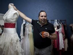 Para realizar el viaje, expresó que tiene que llevar más de 300 kilos de equipaje. AP  /