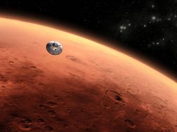 Diseño de la llegada del MSL a la superficie de Marte. REUTERS  /