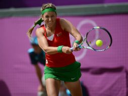 Azarenka aumentará su cosecha con el dobles mixtos. XINHUA  /