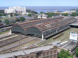 La estación de Retiro, donde ocurrió el accidente. ESPECIAL  /