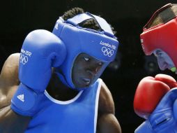 Thomas Essomba, boxeador, es uno de los cameruneses que ya no están en la Villa Olímpica. AFP  /