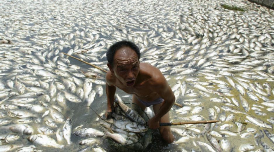 China produce tres mil toneladas de aguas residuales. ARCHIVO  /