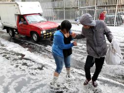El municipio de San Pedro Tlaquepaque fue la zona de la metrópoli más afectada por la lluvia que estuvo acompañada por granizo. ARCHIVO  /