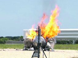 No hubo heridos tras el accidente ocurrido en Cabo Cañaveral. AP  /