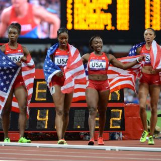 Oro y récord mundial para Estados Unidos en atletismo