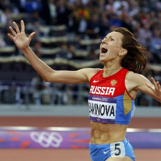 Mariya Savinova campeona de 800 metros