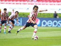 El capitán Héctor Reynoso falló un penal en la primera parte del encuentro.  /