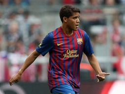 ''Jona'' deberá valorar su situación, jugar poco en el Barcelona o ir a un club donde podría tener más regularidad. MEXSPORT  /