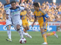 El punto que Gallos Blancos ha conseguido en el Apertura 2012 fue la semana pasada contra el Tigres. ARCHIVO  /
