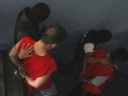 Los detenidos fueron puestos a disposición de la Procuraduría General de Justicia del Estado de Jalisco. ARCHIVO  /