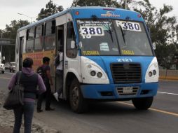 A partir del mes de septiembre subirá a siete pesos la tarifa del transporte público. ARCHIVO  /