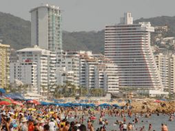 Hasta este domingo, Acapulco amaneció con 55.4 por ciento de ocupación hotelera. ARCHIVO  /