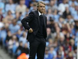 Roberto Mancini señala que la zona en la que el argentino sufrió la lesión es peligrosa. ARCHIVO  /