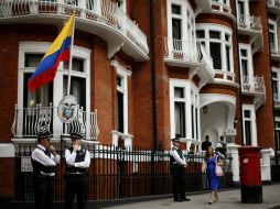 Assange lleva refugiado en la embajada ecuatoriana en Londres desde el 19 de junio. AP  /